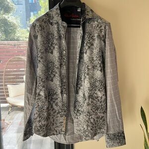 Like new limited edition Robert Graham Men’s button down.